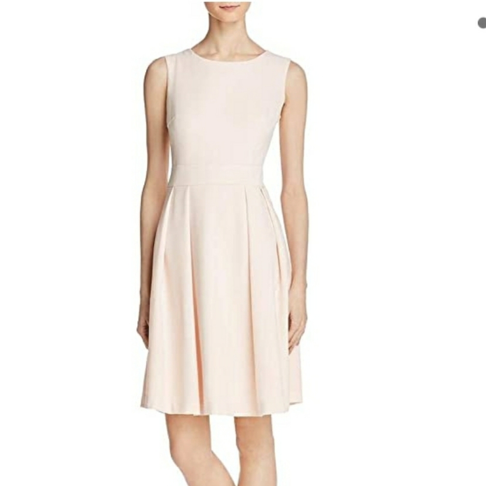 The cutest fit and flare dress with pockets!